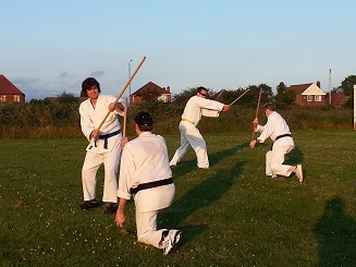 Aikido Weapons on a Monday Night